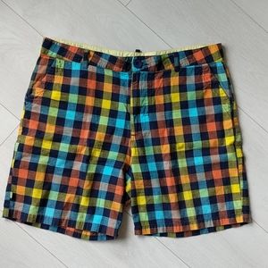 Sitka Plaid Shorts 33"